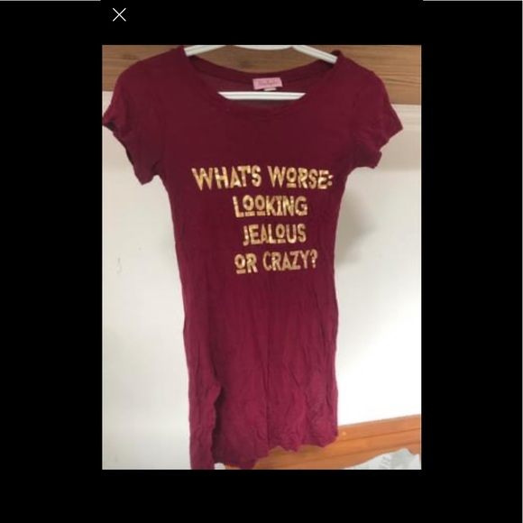 Cute Juniors Graphic Baby Tee - Picture 1 of 1